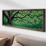 WALLXPERT LAC033-120 Multicolor Decorative Framed MDF Painting | Eponuda.com