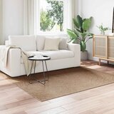  Tepisi za područja Moiré AGIRA Prirodna 120 x 120 cm Poliester | shoptok.hr