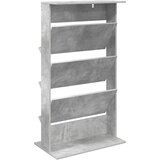  Polica za časopise s policom Betonski sivi 70 x 41 x 126 cm | Eponuda.ba