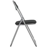  Zložljiva stolica 8 pcs Črna in siva 48 x 43,5 x 81 cm, (5000296818) | Shoptok.si