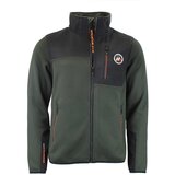 Peak Mountain Flis Blouson polaire homme CARHOOD Kaki | Shoptok.si