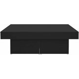  Stolić za kavu crni 90 x 90 x 28 cm od konstruiranog drva | shoptok.hr