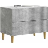  Noćni ormar Betonska siva 62 x 34,5 x 48 cm Konstruirano drvo | Eponuda.com