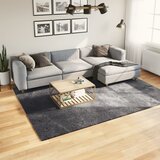 vidaXL Preproga s kratkimi vlakni mehka pralna antracitna 200x280 cm Cene
