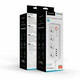 Kruger&Matz produžni kabel s 4 njemačke utičnice i 4xUSB 2100 mA Connect P6 Tuya | shoptok.hr