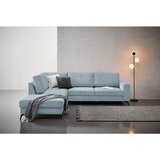 MID.YOU KOTNA SEDEŽNA GARNITURA, šenilja svetlo modra | Shoptok.si