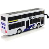  Dvokatni policijski autobus na povlačenje sa zvukom - bijeli | shoptok.hr