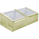  Staklenik od impregnirane borovine 100 x 50 x 35 cm Cijene
