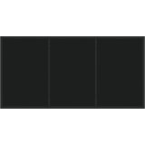  5-dijelni set baštenskih stolova s jastučićima crna poli ratan | shoptok.hr