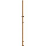  Vrtna vrata 100x200 cm Otporna na vremenske uvjete Čelična Križni Dizajn | shoptok.hr