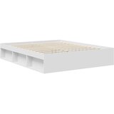  Krevetna konstrukcija Bijelo 160 x 200 cm Čvrsto borovo drvo | shoptok.hr