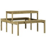  The Living Store Piknik miza 110x134x75 cm impregnirana borovina - Piknik Miza, (21498562) | Shoptok.si