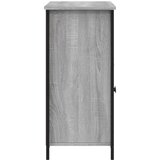  Komoda sivog hrasta sonome 100x35x75 cm od konstruiranog drva | Eponuda.com