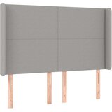  Box spring s madracem LED svjetlosivi 140x190 cm tkanine | shoptok.hr