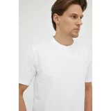 Marc O Polo Bombažna kratka majica bela barva