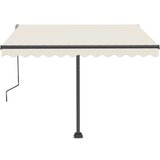  Samostojeća tenda na ručno uvlačenje 300 x 250 cm krem | shoptok.hr