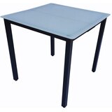 Gardenson Vrtna Miza Aluminij, Steklo, 80x80 | Shoptok.si