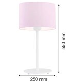  Argon 4128 - Stona lampa MAGIC 1xE27/15W/230V ružičasta/bela | Eponuda.com