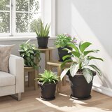  Saksije za biljke 24 pcs Crna Ø 26 x 21.5 cm Plastika | Eponuda.com