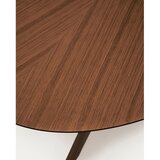 Kave Home Jedilna miza z mizno ploščo v orehovem dekorju 110x180 cm Naanim – | Shoptok.si