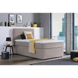 Moderano BOXSPRING POSTELJA 120 cm x 200 cm , tekstil bež | Shoptok.si