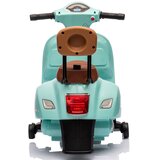  Skuter Vespa na akumulator sa sjedištem od eko kože i naslonom - tirkizni | shoptok.hr