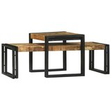  Kava Stol 2 pcs Smeđa 48 x 40 x 40 cm Čvrsto drvo manga | Eponuda.ba
