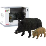  Set of 2 figurines Wild boar with young Forest Animals series | shoptok.hr