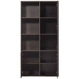 WOOOD Temno rjava modularna omarica iz masivnega bora 108x215 cm Meggy – | Shoptok.si