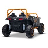 Beneo Otroški električni avto WILDCAT XXL– 24V LITIJ BATERIJA 4×75W z daljinskim upravljalnikom siva | Shoptok.si