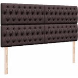  Okvir kreveta s madracima tamnosmeđi 200x200cm tkanine | shoptok.hr