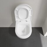 Villeroy Boch 4694HRR1 Architectura Combi-Pack CeramicPlus viseča brezrobna WC školjka z WC desko s počasnim zapiranjem | Shoptok.si