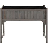  Povišena gredica sa staklenikom 110 x 54 x 120 cm od jelovine | Eponuda.com