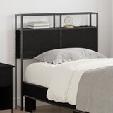 vidaXL Skladišno uzglavlje Crni hrast 80 cm Konstruirano drvo | shoptok.hr