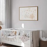  Plakat - Moon and Stars 30x21 Zlatni okvir s margom | shoptok.hr