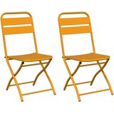  Sklopiva stolica za vrt 2 pcs Gorušica 42 x 52 x 82cm | Eponuda.com