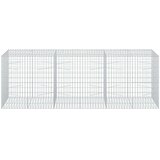  Gabion s žicom debljine 3,5 mm i mrežom 5x10 cm 300x100x100 cm | shoptok.hr
