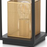  ONLI - Stona lampa MALIK 1xE27/22W/230V 29 cm zlatna/crna | Eponuda.com