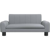  Krevet za pse svjetlosivi 70 x 45 x 30 cm od tkanine | shoptok.hr