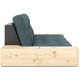Karup Design Plava sklopiva sofa od samta 244 cm Base – | shoptok.hr