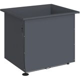  Vrtna posuda za sadnju s LED svjetlom 2 kom. Antracit - Antracit 50 x 60 x 48 cm 2 | shoptok.hr