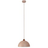  Duolla - Visilica na sajli IRONLINE 1xE27/15W/230V prečnik 27 cm bež/bakrena | Eponuda.com