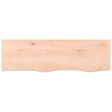  Kupaonska radna ploča 100x30x2 cm netretirano masivno drvo | shoptok.hr