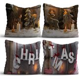 WALLXPERT ukrasni jastuk set 4 komada NYXMAS22 | Eponuda.com