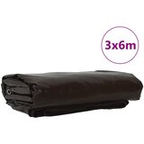 CERADA 650g / m² Smeđa 3 x 6 m Platno s PVC premazom | shoptok.hr