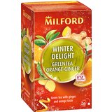 Milford winter delight zeleni čaj đumbir-pomorandža 20 kesica | ePonuda.com