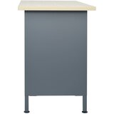  Radni stol crni 120 x 60 x 85 cm čelični | shoptok.hr