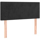  LED uzglavlje crno 100x5x78/88 cm baršunasto | shoptok.hr