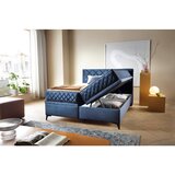 Mömax Postelja Z Vzmetnico Smart, Temno Modra, 160x200 | Shoptok.si