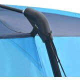 vidaXL Šator za bazen od tkanine 500 x 433 x 250 cm plavi | shoptok.hr